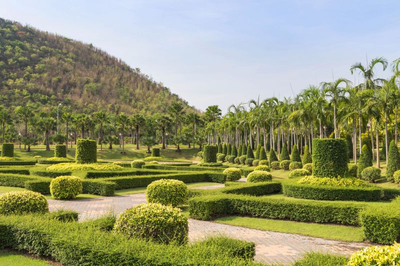 Landscape with Trimmed Trees